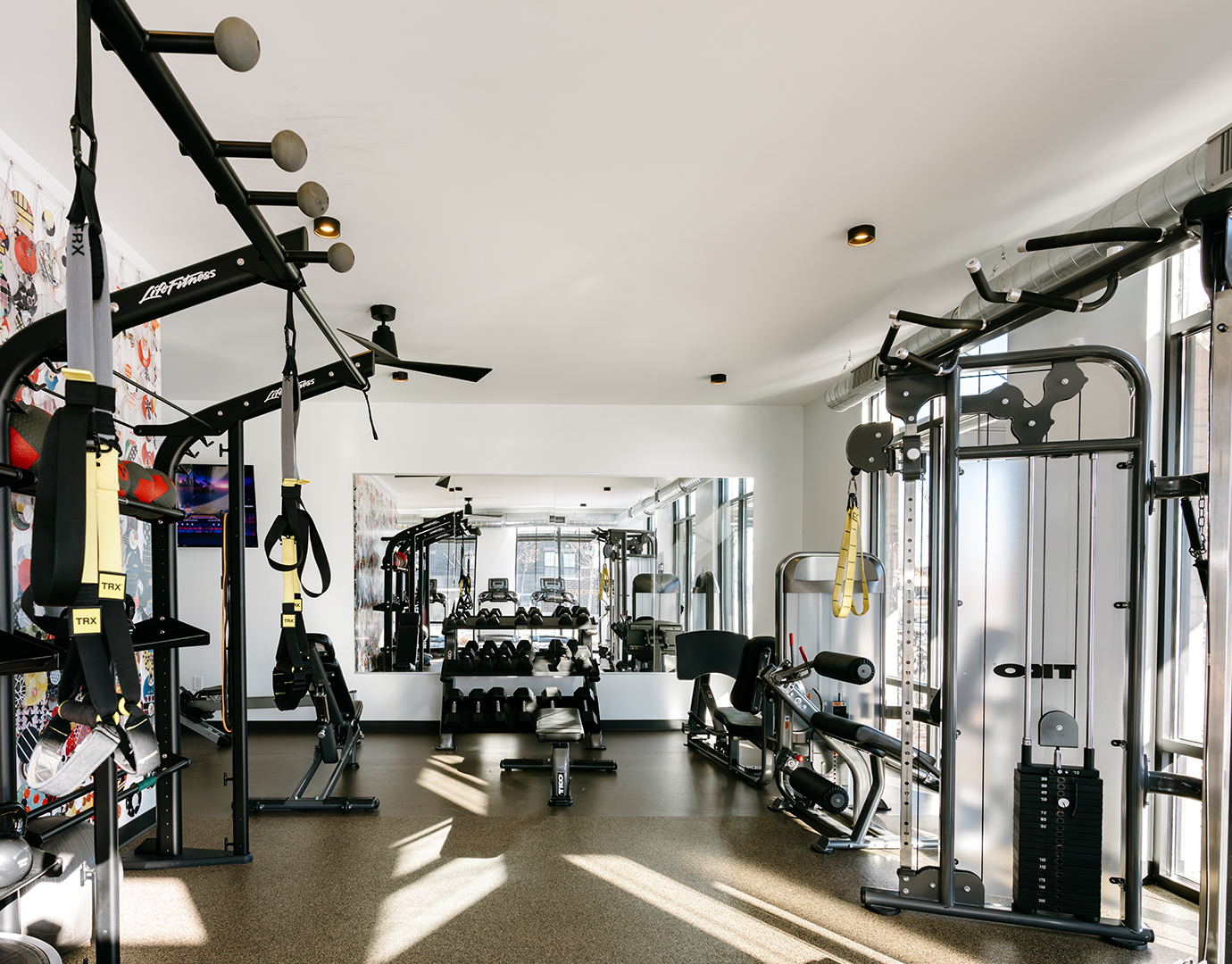 state-of-the-art fitness center