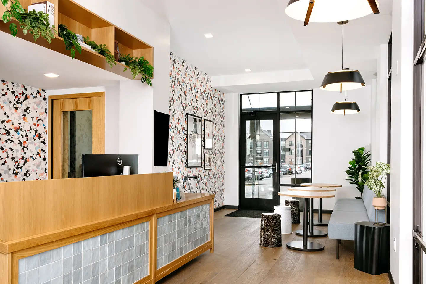 resident leasing office front desk