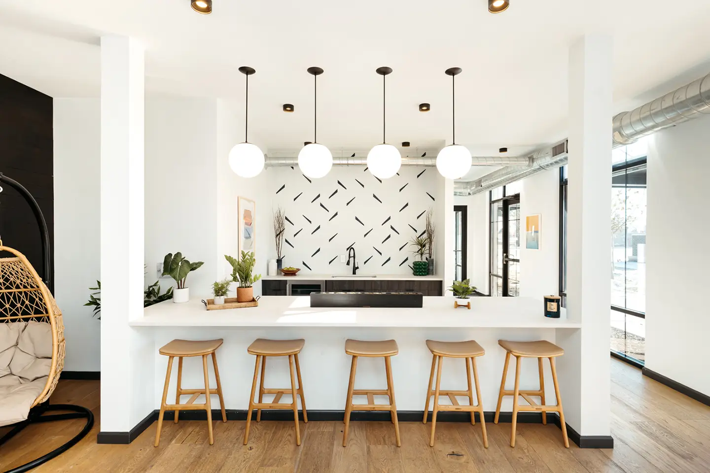 resident lounge and community kitchen