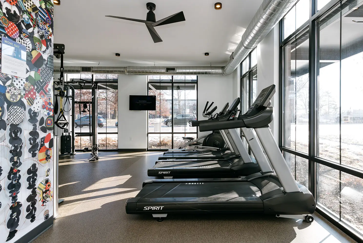 fitness center