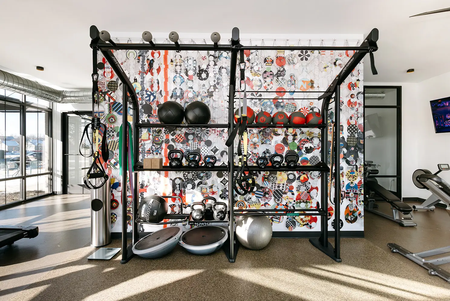 fitness center