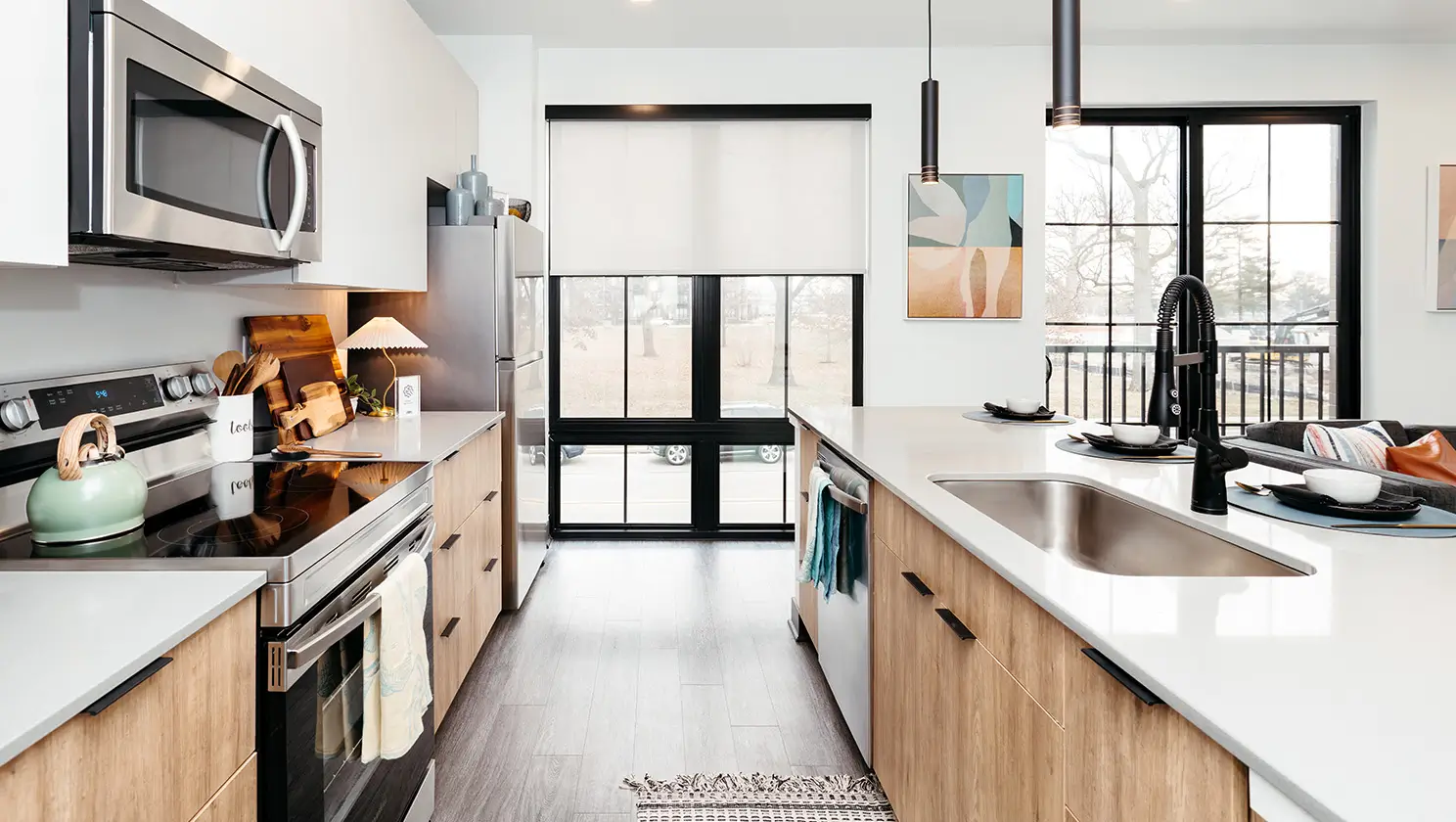 Apartment kitchen