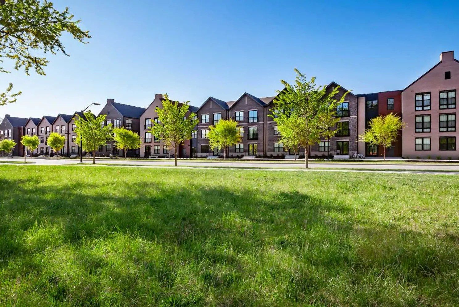 open green space